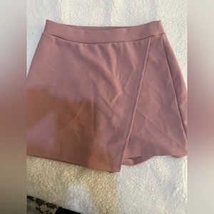 Mauve skort